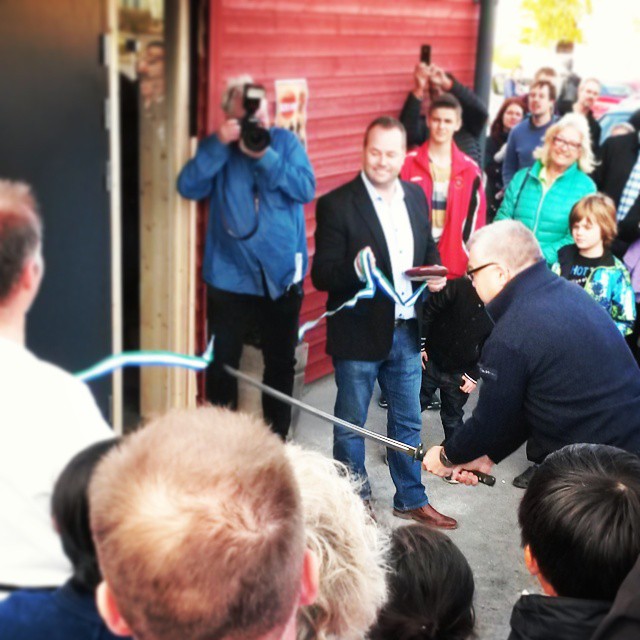 Invigning av nya dojon